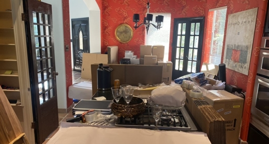 Declutter before your move